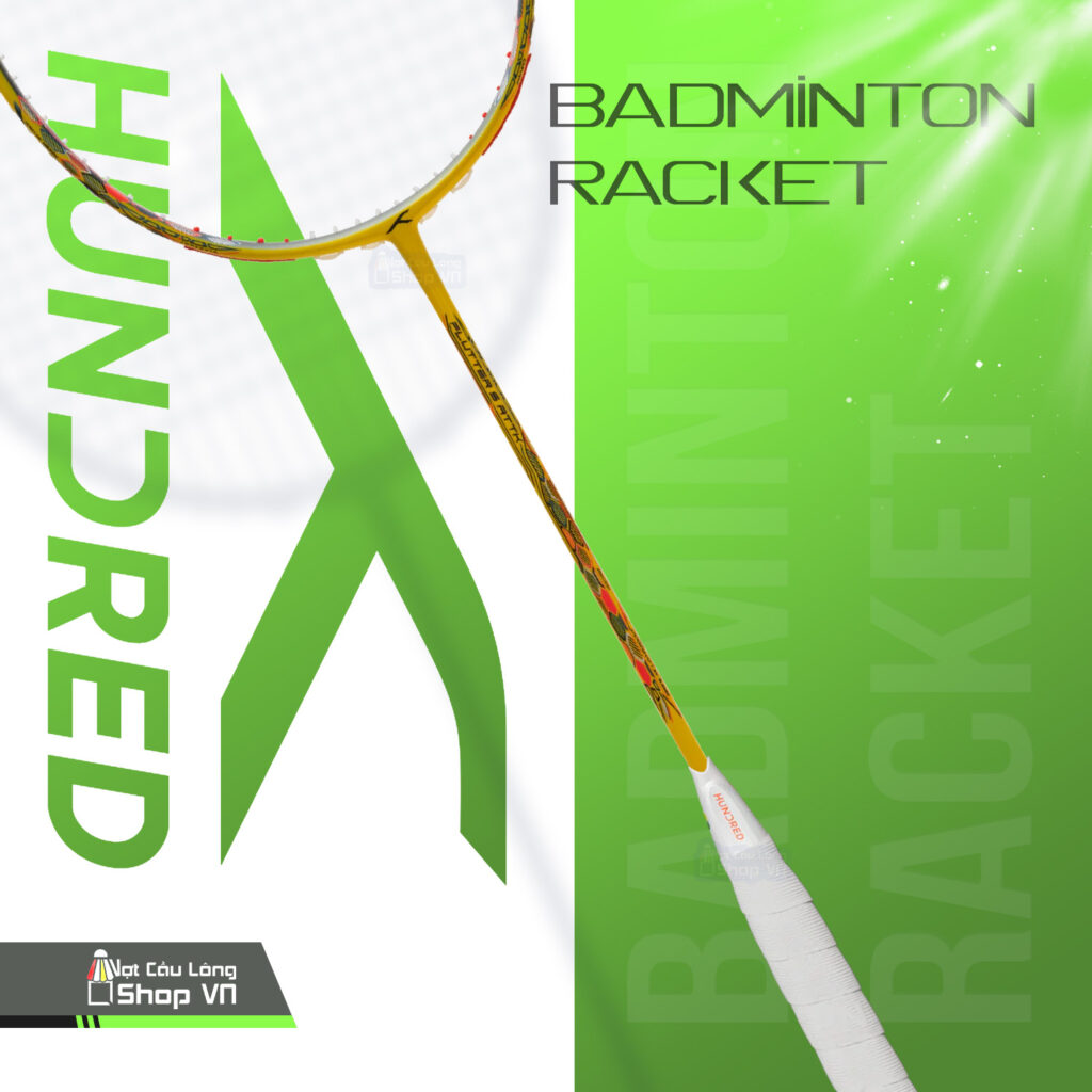 Vợt cầu lông Hundred Flutter S ATTK chính hãng