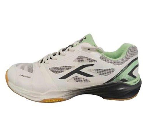 Trắng / Xám/ Xanh Lá