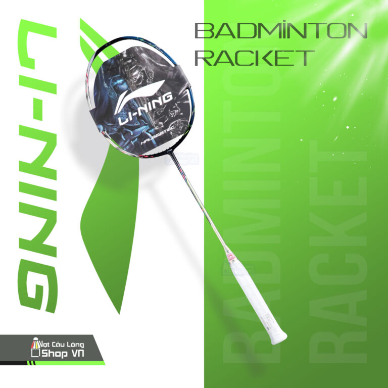 Review Lining Halbertec 9000 Power: Vợt Thiên Công Uy Lực