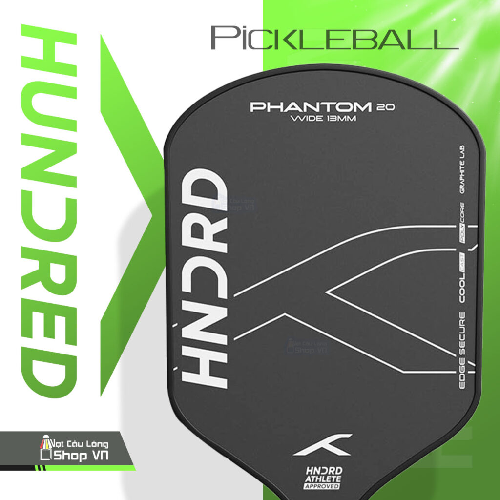 Vợt Pickleball Hundred Phantom 20 cao cấp