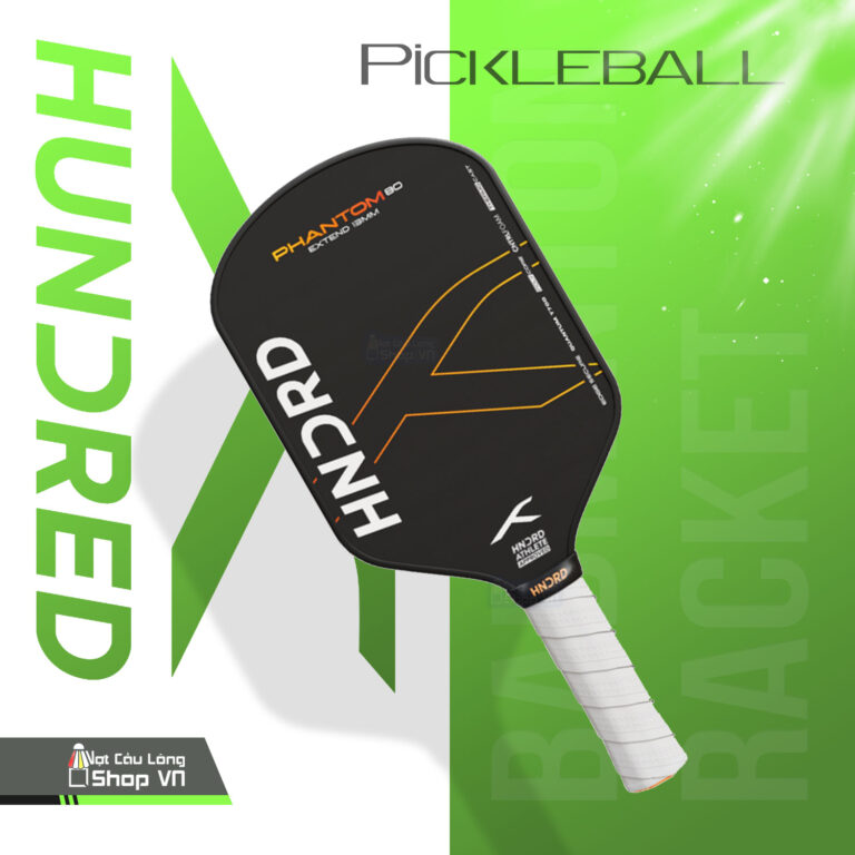 Review Hundred Phantom 80: Vợt Pickleball Kiểm Soát