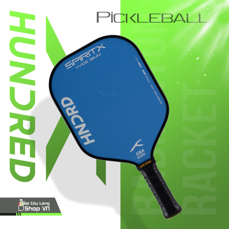 Review Vợt Pickleball Hundred Spirit X Pop chi tiết