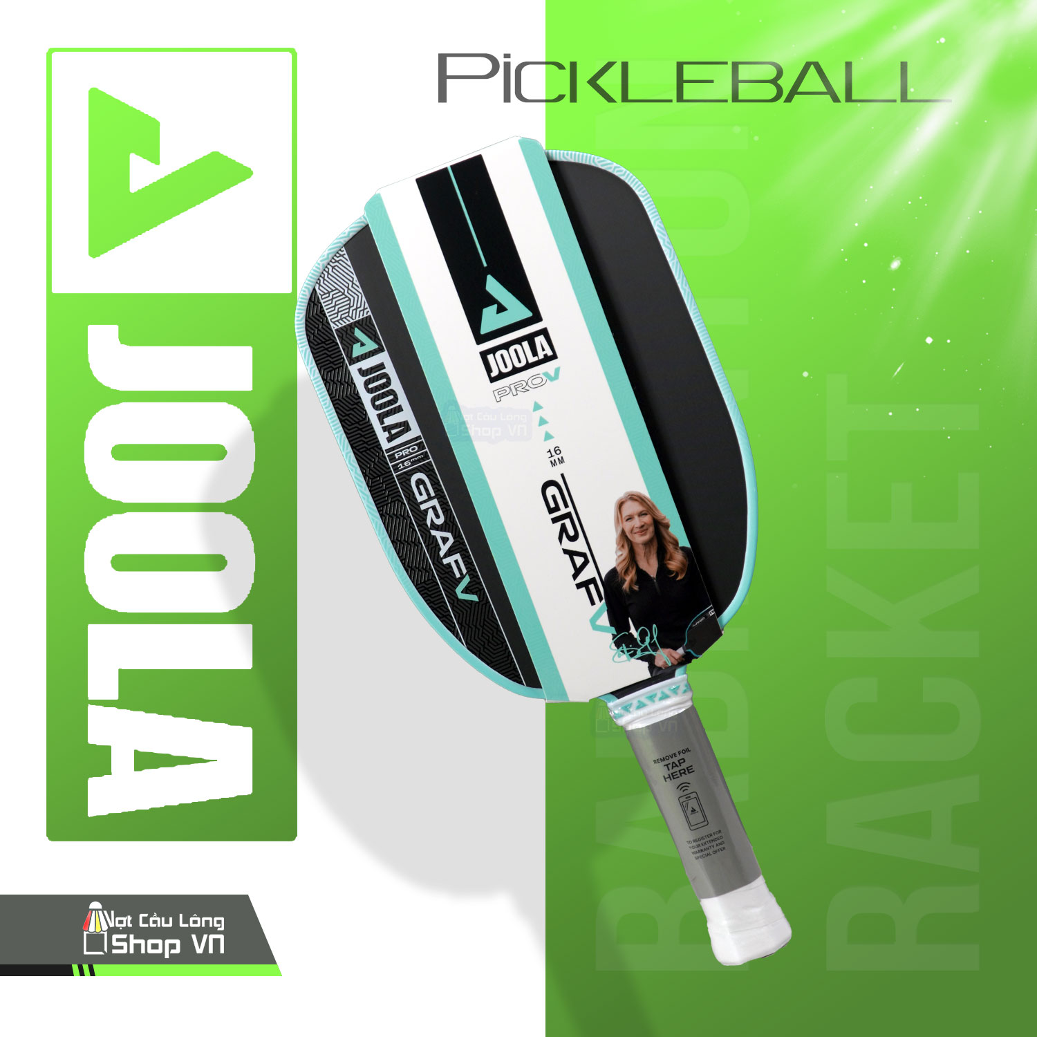 Review Joola Graf Pro V 16mm – Vợt Pickleball kiểm soát tốt