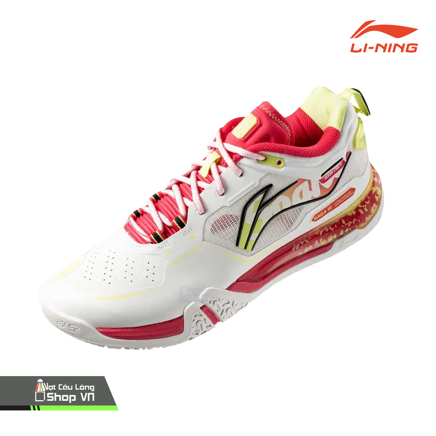 GIÀY CẦU LÔNG LINING SAGA III P-AYAV001-5 CHÍNH HÃNG