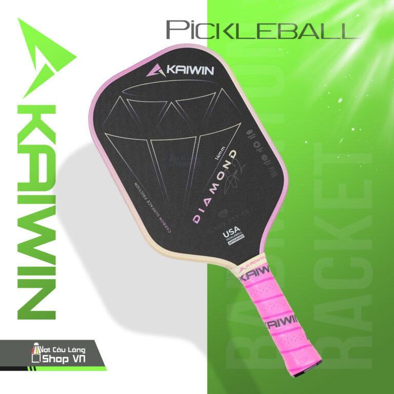 Review Kaiwin Diamond Gen 2: Vợt Pickleball ổn định