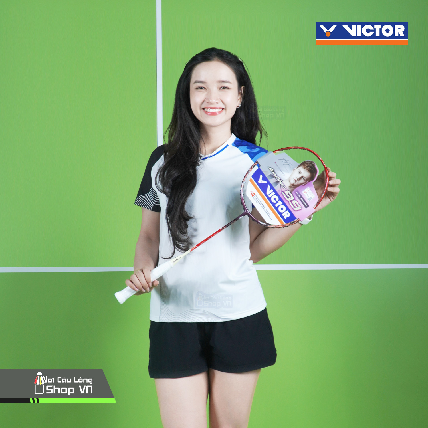 Vợt cầu lông Victor Auraspeed 99 BAC/TUC26 chính hãng