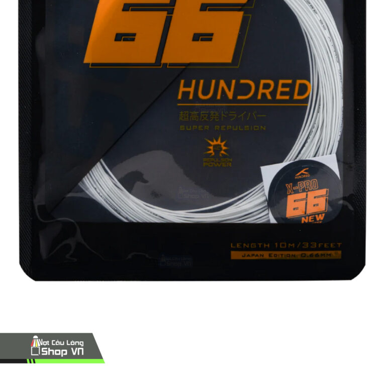 Review cước Hundred 66 X Pro: Độ nảy & kiểm soát