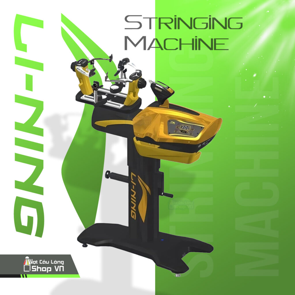 Máy căng vợt Li-Ning E5000 Limited Edition Gold 2024