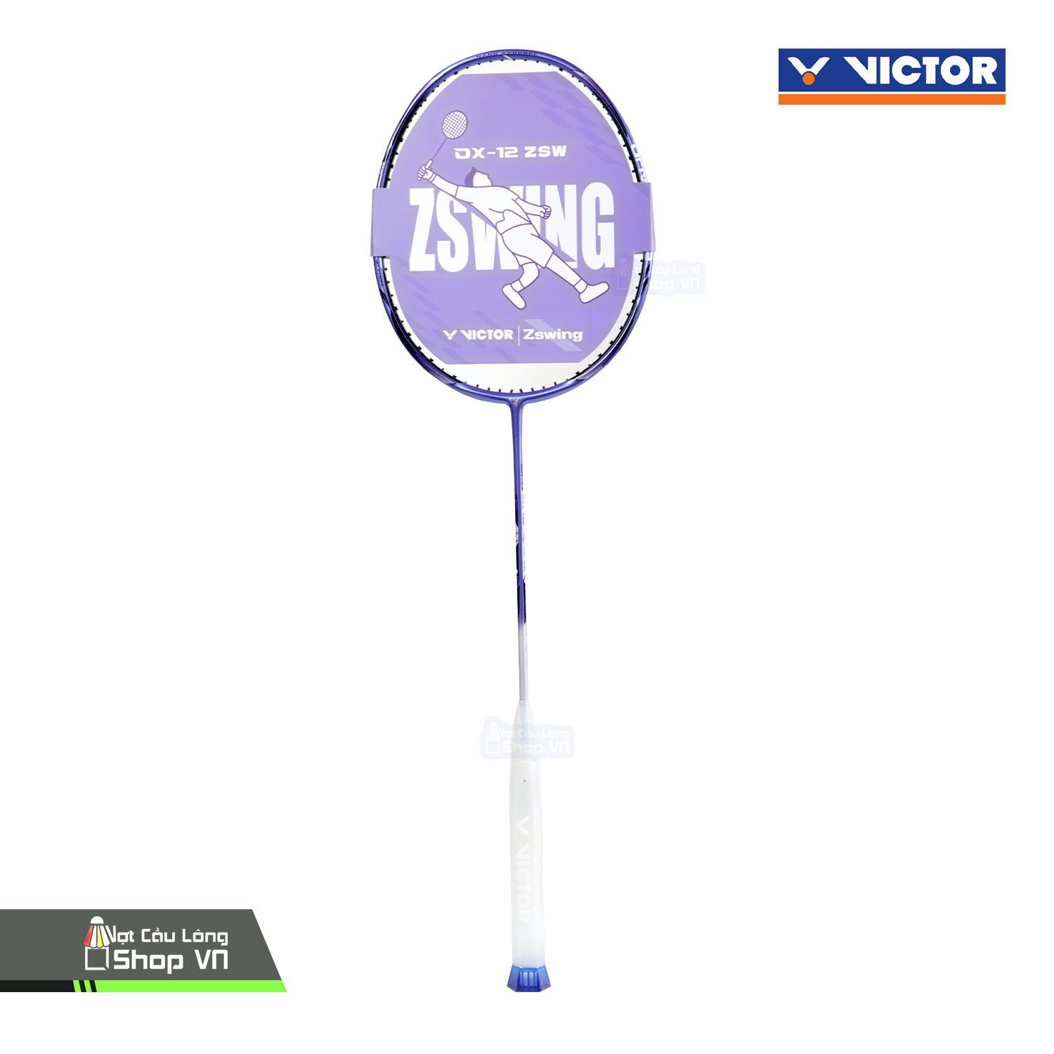 VỢT CẦU LÔNG VICTOR DRIVEX 12 ZSW/J TÍM CHÍNH HÃNG