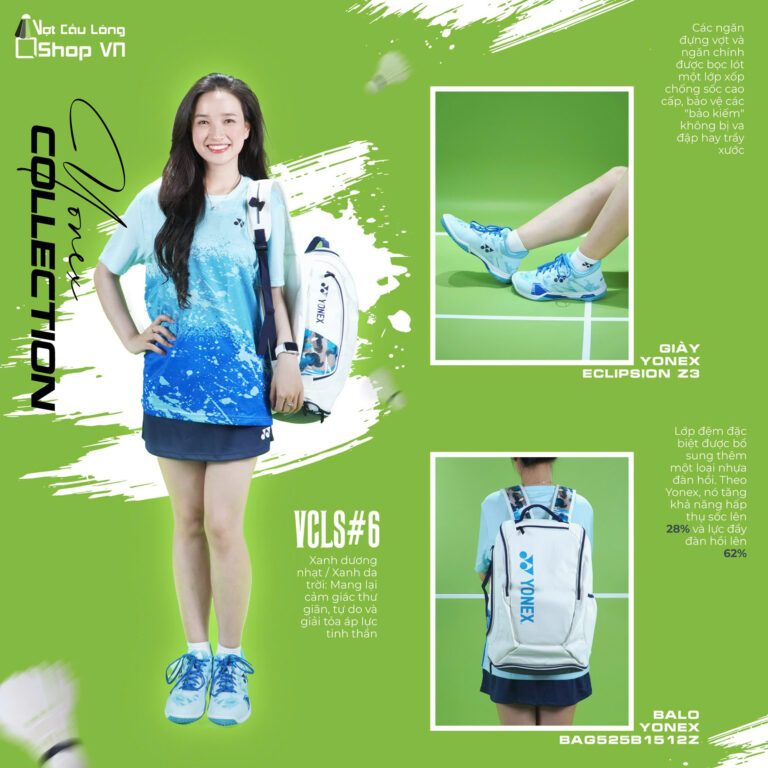 VCLS#6 Yonex Collection – Combo Giày & Balo Yonex Chính Hãng