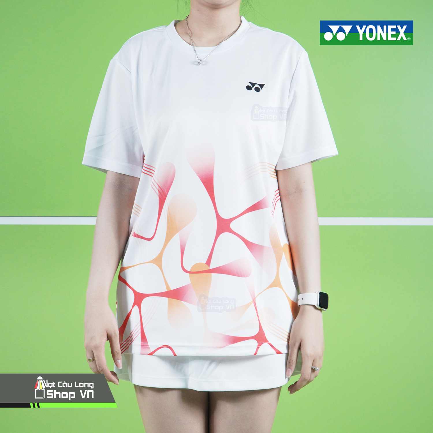 ÁO CẦU LÔNG YONEX RM-J035-3407-RW4-S CHÍNH HÃNG