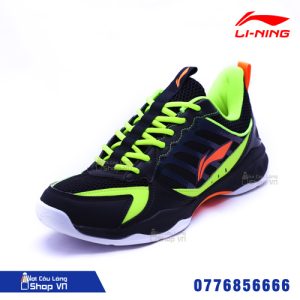 giày cầu lông Lining AYTQ 019 màu đen